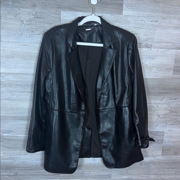 Chico's Jackets & Blazers - Chicos Black Leather Women's Jacket